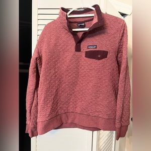 Patagonia Organic Cotton Quilt Snap-T Pullover - Maroon